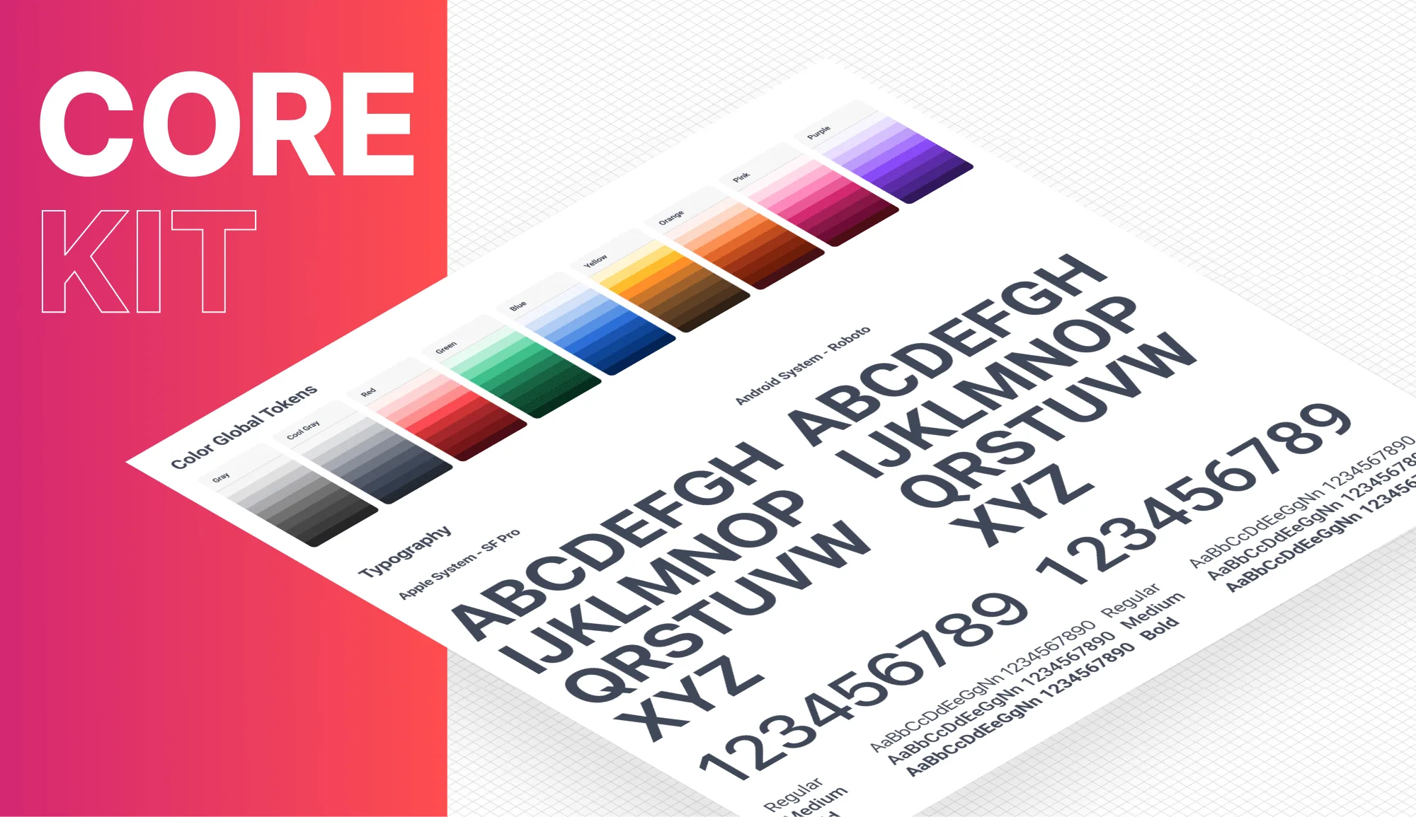 ShopBack App Design System screen